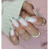 Claresa Megastar nail art gél silver flicker 10 g
