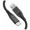 SWISSTEN DATOVÝ KABEL SOFT SILICONE USB / USB-C 0,4 M ČERNÝ 71506519