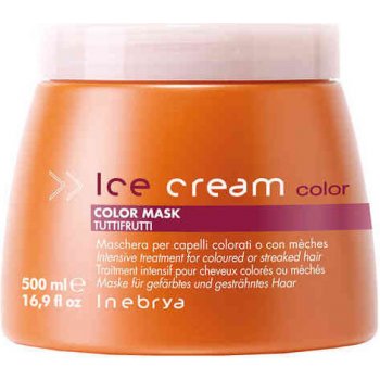 Inebrya Color intenzívna maska pre farbené a melírované vlasy (Intensive Treatment for Coloured or Streaked Hair) 500 ml