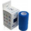 Kine-MAX Cohesive Elastic Bandage elastické samofixačné ovínadlo 10 cm x 4,5 m modré 1 ks