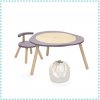 Stokke MuTable Lilac + Stolička + Kôš na hračky Neutral