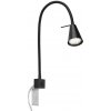 Briloner | Briloner 2080-015 - LED Nástenná lampa COMFORT LIGHT 1xGU10/5W/230V čierna | BL1435