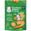 GERBER Krekry s mrkvou 12m+ BIO 100 g
