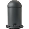 Odpadkový kôš Ona 3 l tmavosivý