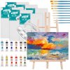 Maliarsky set Artmaker maliarsky stojan farby plátna štetce 1 ks viacfarebný
