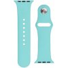 BStrap Silicone remienok na Apple Watch 38/40/41mm, light blue