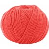 NUOVO IRLANDA Lana Gatto Farby NUOVO IRLANDA: 8442 výrazná koralová - VÝPREDAJ 100% merino vlna
