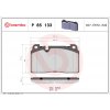 Sada brzdových platničiek, vždy 4 kusy v sade BREMBO P 85 133 (P85133)