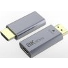 Redukcia PremiumCord Adaptér USB-C na HDMI rozlíšenie obrazu 8K @ 60Hz, 4K @ 144Hz Aluminium (KU31HDMI23)