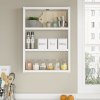 Kalune Design Nástenná polica Pr1-W biela