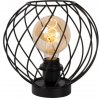 Lucide Lucide DANZA - Table lamp - D25 cm - 1xE27 - Black 21528/25/30