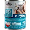 Frendi kúsky v jemnej omáčke s rybami 800g pre mačky