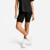 DECATHLON Dámske fitness šortky Biker Basic čierne XS