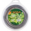 struna žacia 3mm 15m návin štvorec s nylonovým stredom ROSA / silon do kosačky