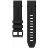 Kožený remienok Ricardo 22mm (pro Garmin Fenix 8/7/6 (47mm), Epix 2 aj.), čierny, QuickFit