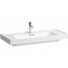 LAUFEN Meda závesné umývadlo s otvorom, s prepadom, 1000 x 460 mm, biela, s povrchom LCC, H8161194001041