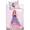 Carbotex · Obliečky do detskej postieľky Barbie princezná - 100% bavlna Renforcé - 100 x 135 cm + 40 x 60 cm