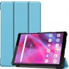 PROTEMIO 36203 LEATHER Zaklápací obal Lenovo Tab M8 (TB-8505F) / M8 3. generácia svetlomodrý