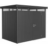 Biohort HighLine H2 plechový domček 275 x 195 x 222 cm, tmavosivý metalický, NOVINKA