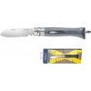 Zatvárací nôž VRI N°09 DIY 8 cm multifunkčný sivý v blistri, OPINEL 002139
