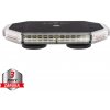 CARCLEVER LED rampa 280mm, oranžovo bílá, magnet 10-30V, ECE R65 (sre9-280AWM)