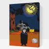 Vymalujsisam.sk Maľovanie podľa čísiel - Dracula Veľkosť: 40x60cm, Rám: Na kartónovej doske