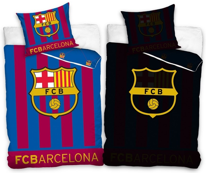 Tipt Trade bavlna svietiace obliečky FC Barcelona Stripes 140x200 70x80 od  22,99 € - Heureka.sk