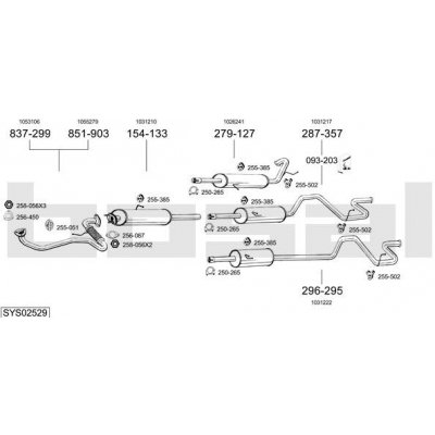 BOSAL BS 284-365