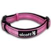 Alcott Reflexní obojek pro psy, Adventure, růžový velikost L