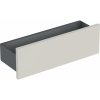 Geberit Polica Smyle Square 45x15x15 cm v šedej farbe 500.362.JL.1