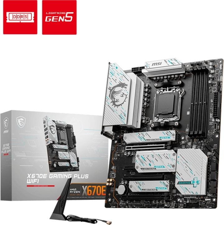 MSI MAG X670E GAMING PLUS WIFI