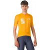 Castelli Espresso R-A/D Jersey, Vivid orange Veľkosť: M Letný dres so skvelými vlastnosťami, vhodný na cestu aj gravel jazdy