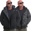 Yakuza pánska zimná obojstranná bunda SILENCE REV WJB 22048 black/grey Farba: čierna, Veľkosť: S