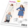Burda Strih Burda 6760 - Košeľové šaty, košele, krátke sako