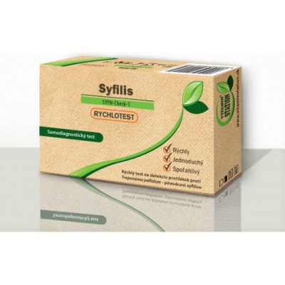 Vitamin Station Rýchlotest Syfilis samodiagnostický test z krvi 1 set