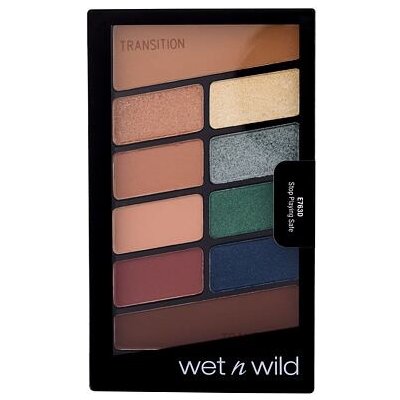 Wet n Wild Color Icon 10 Pan paletka deseti očních stínů 10 g odstín Stop Playing Safe