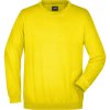 James & Nicholson Mikina JN 40 z těžké bavlny COT020040k8101-sun yellow S Žlutá sun