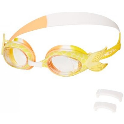 Plavecké okuliare NILS Aqua NQG870SAF Junior - žlté