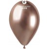 Svet balonku Balónik chrómový ružovo-zlatý 33 cm