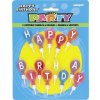 UNIQUE Sviečky tortové - Happy birthday balóniky