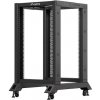 LANBERG OTEVŘENÝ RACK 18U 600X800 ČERNÝ OR01-6818-B