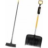 Fiskars Set Hrablo Fiskars 1057178 + Metla Fiskars 1025921