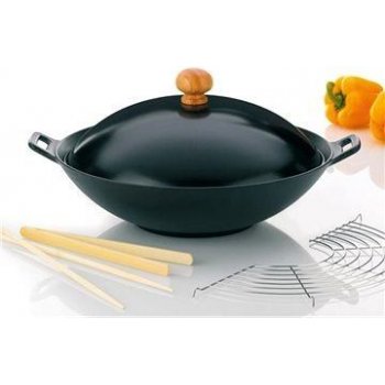 Kela Panvica WOK liatina 36 cm s príslušenstvom 5ks – ASIA