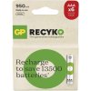 GP ReCyko 950 (AAA) HR03, Nabíjateľné batérie 6ks 950mAh, 1.2V (1032126090)