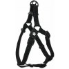 Postroj Active Dog Premium M čierny 2x53-77cm