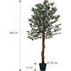 Plantasia Umelý strom fikus Benjamín 160 cm