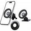 UNIVERZÁLNY DRŽIAK DO AUTA SPIGEN MFT13 MAGNETIC MAGSAFE DASHBOARD & VENT CAR MOUNT Sivý