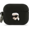 Karl Lagerfeld 3D Logo NFT Karl Head Silikonové Púzdro pre AirPods 3 Pro čierne 57983128162