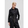 KARL LAGERFELD BUTTON DENIM JACKET DARK BLUE DENIM