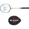 Badmintonová raketa WISH Steeltec 216, modro/černá